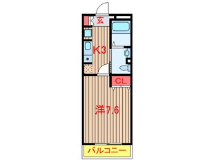 サンハイム久保田の物件間取画像